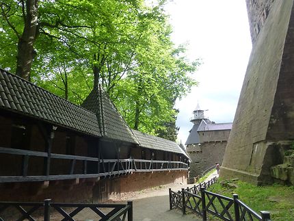 Epoque médiévale, château du Haut-Kœnigsbourg