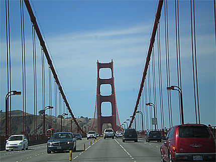 On roule sur le Golden Gate  !