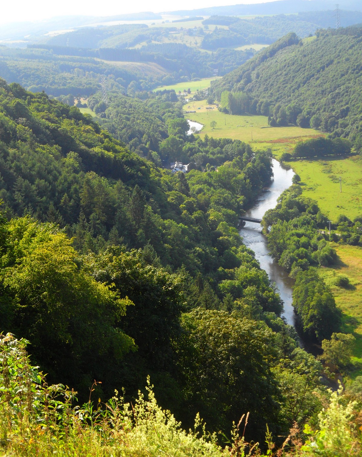 La vallée de l'Ourthe La vallée de l'Ourthe
