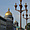 Beaux lampadaires à Saint-Pétersbourg