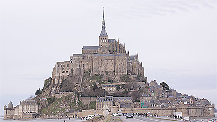 Le Mont Saint Michel en hiver