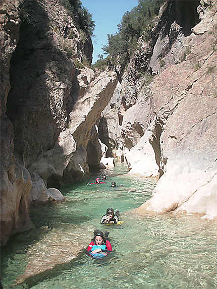 Canyon Peonera en Sierra de Guara