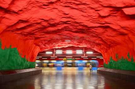 Solna Centrum, Stockholm Tunnelbana