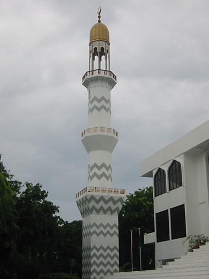 Minaret de la mosquée de Malé
