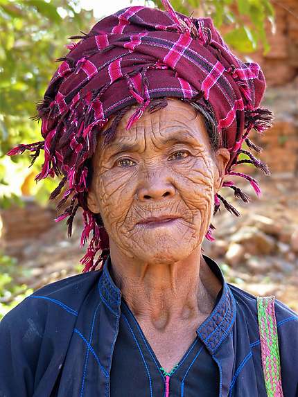 Vendeuse de bananes à Indein