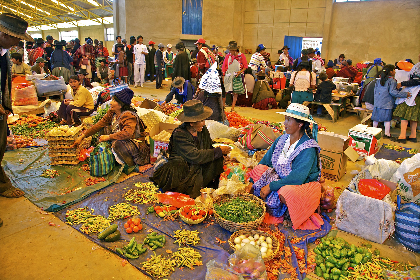 Le marché couvert Le marché couvert