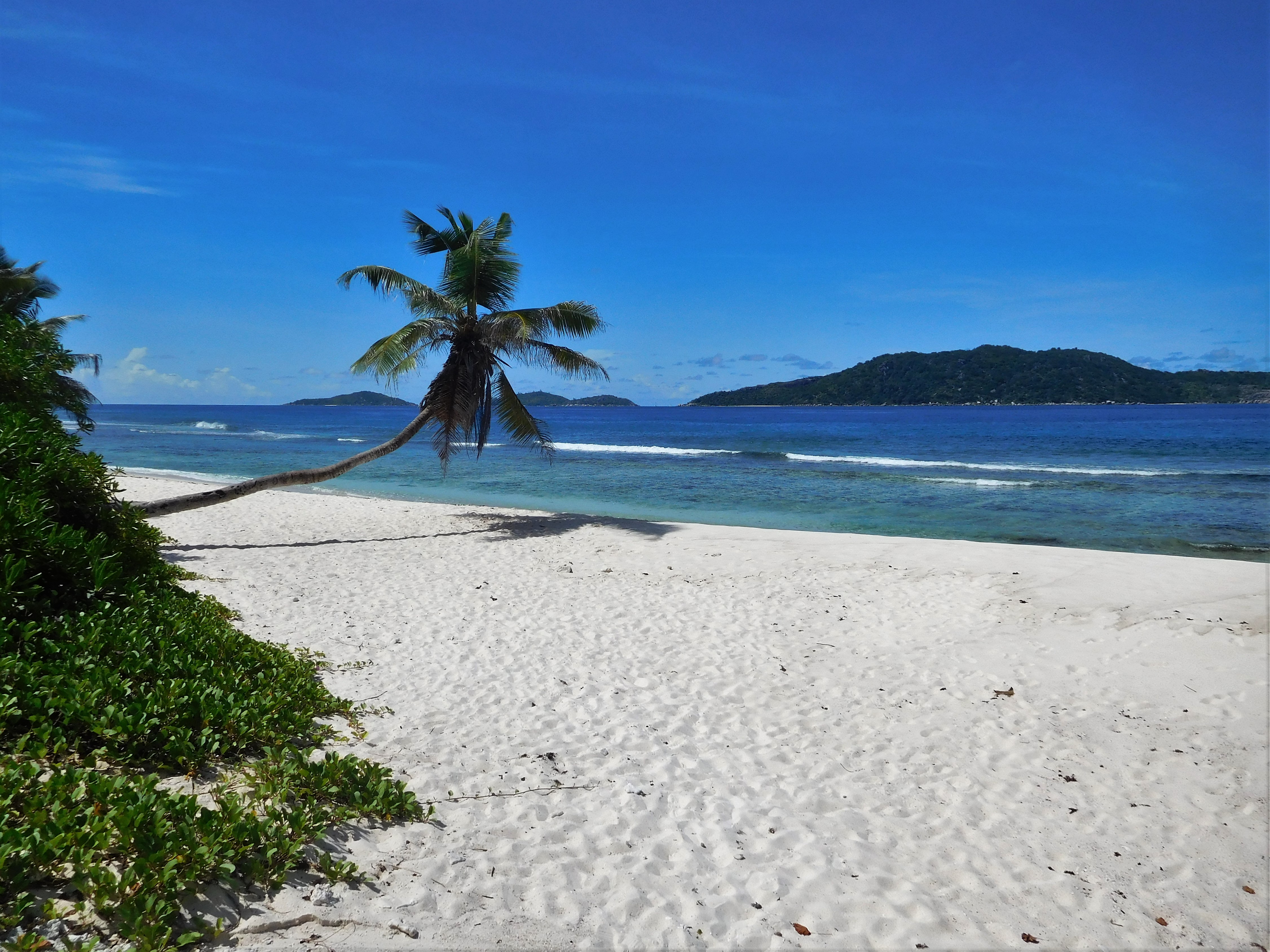 Anse Fourmi sur l'île de La Digue aux Seychelles Anse Fourmi sur l'île de La Digue aux Seychelles