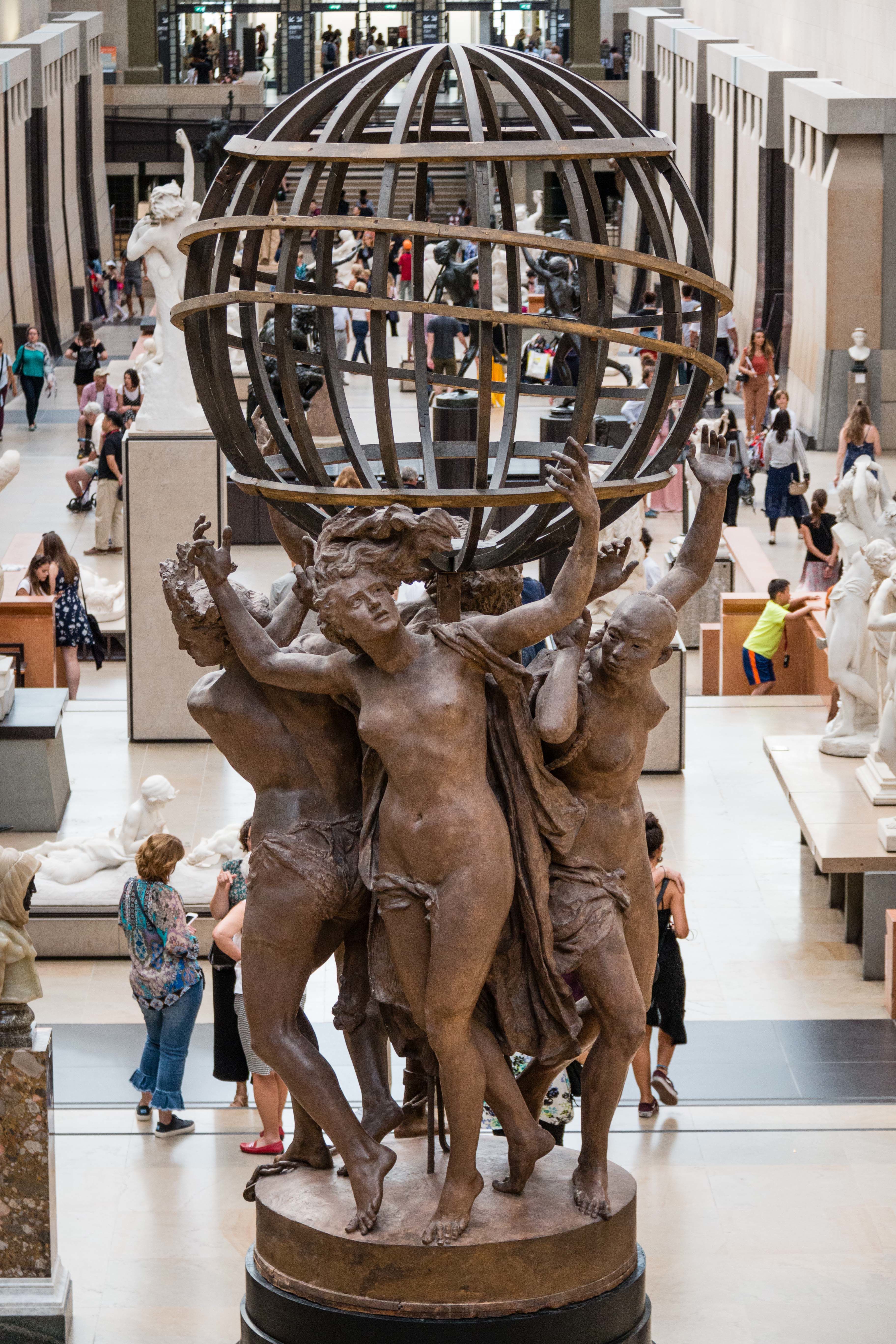 Musée d'Orsay, Les quatre parties du monde...