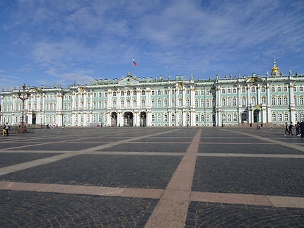 Vue sur ce magnifique musée de l'Ermitage