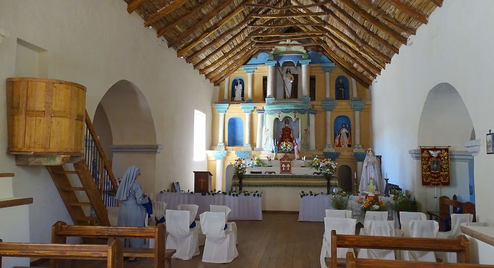 L'église au toit de cactus