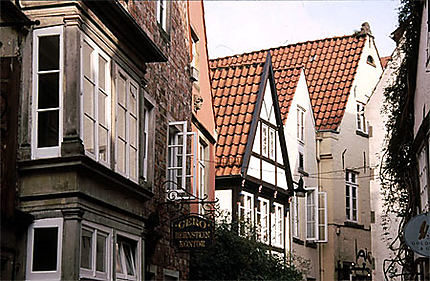Des maisons dans le Schnoorviertel