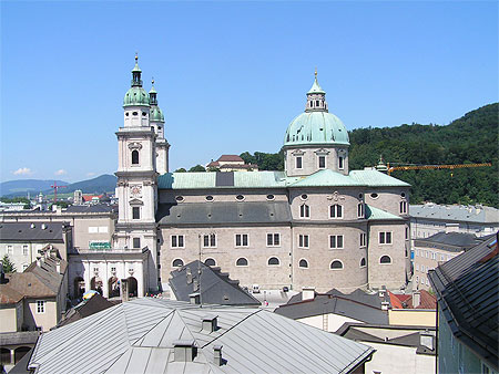 Salzbourg la cathédrale Salzbourg la cathédrale