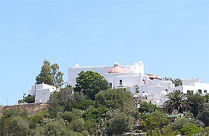 L'église et le quartier historique de Santa Eularia