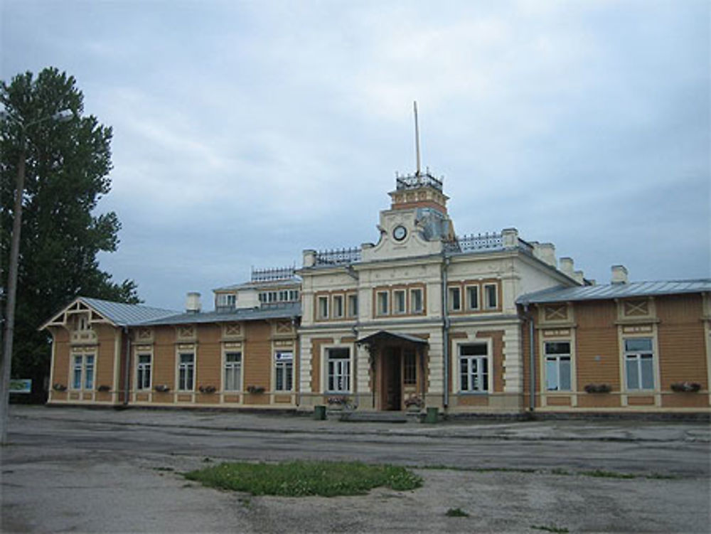 Hapsaalu la gare constuite pour le Tsar 