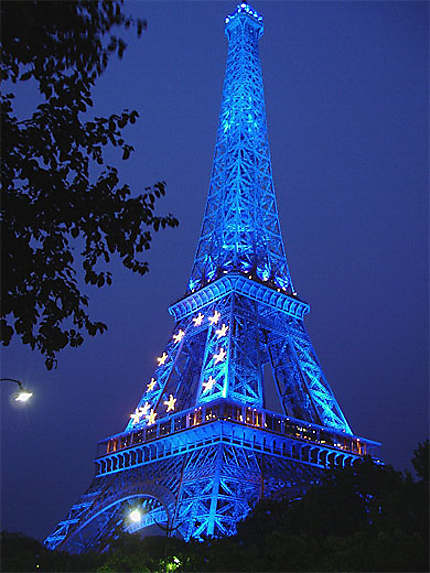 Tour Eiffel &quot;européenne&quot;
