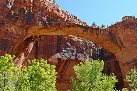 Escalante natural bridge Escalante natural bridge