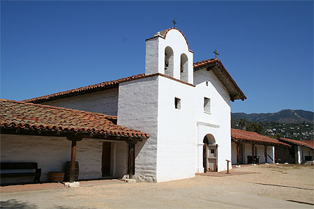 Santa Barbara- église du presidio Santa Barbara- église du presidio