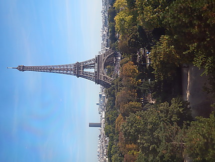 Tour Eiffel vue de la Cité de l'Architecture