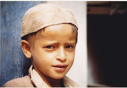 Enfant à Ibb Yémen juin 1989