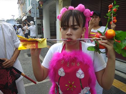 Festival végétarien à Phuket