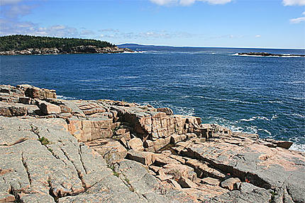 La côte du parc national Acadia