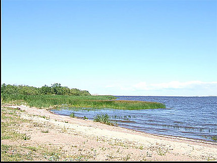 Lac Peipsi à Mehikoorma
