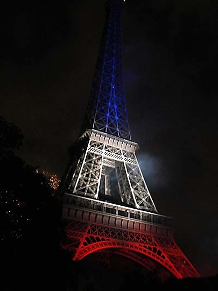 Tour Eiffel tricolor