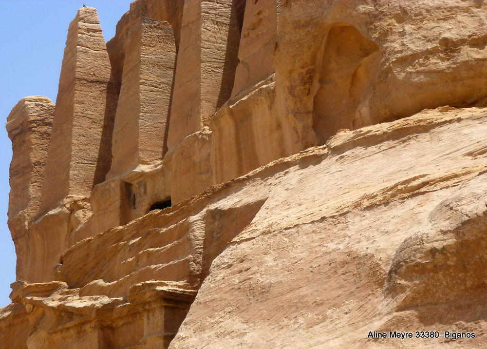 Tombeaux de Gaïa Petra Jordanie 