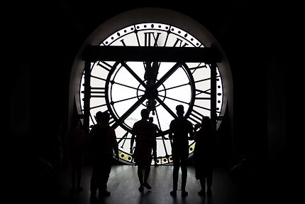 Musée d'Orsay, en admiration devant l'horloge