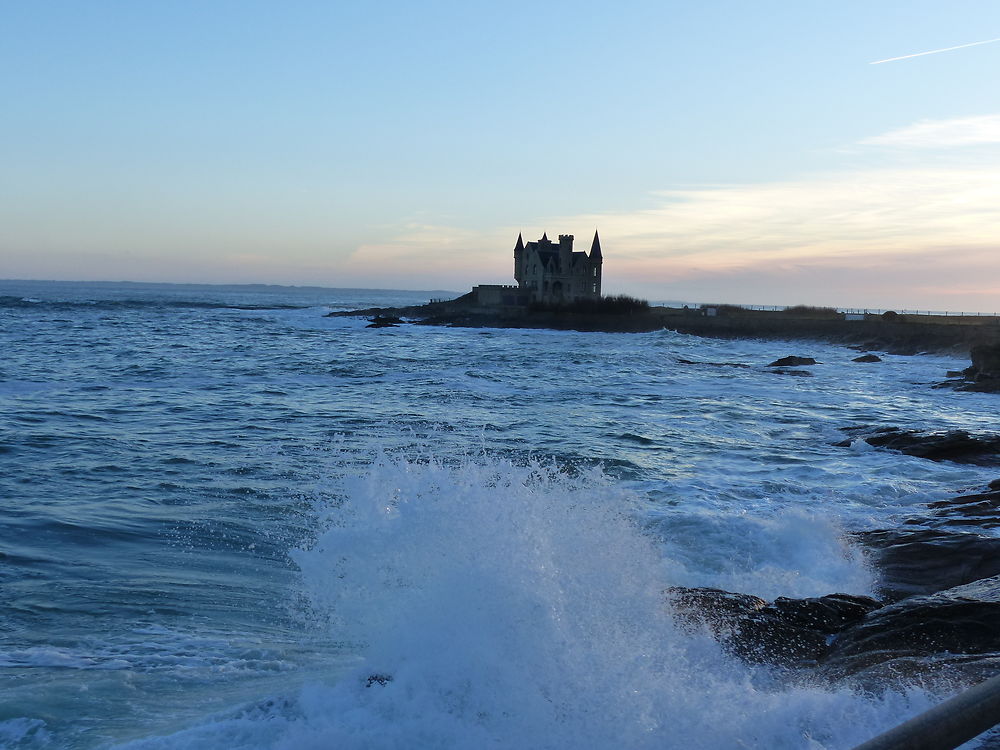 Quiberon le Château dans la brume