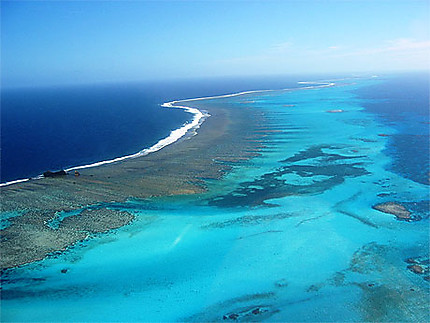 Vue sur la barrière de corail - Nouméa