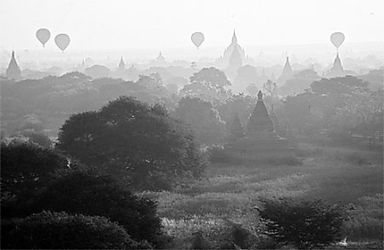 Vue sur Bagan