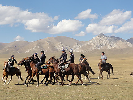 Jeu au Kirghizistan