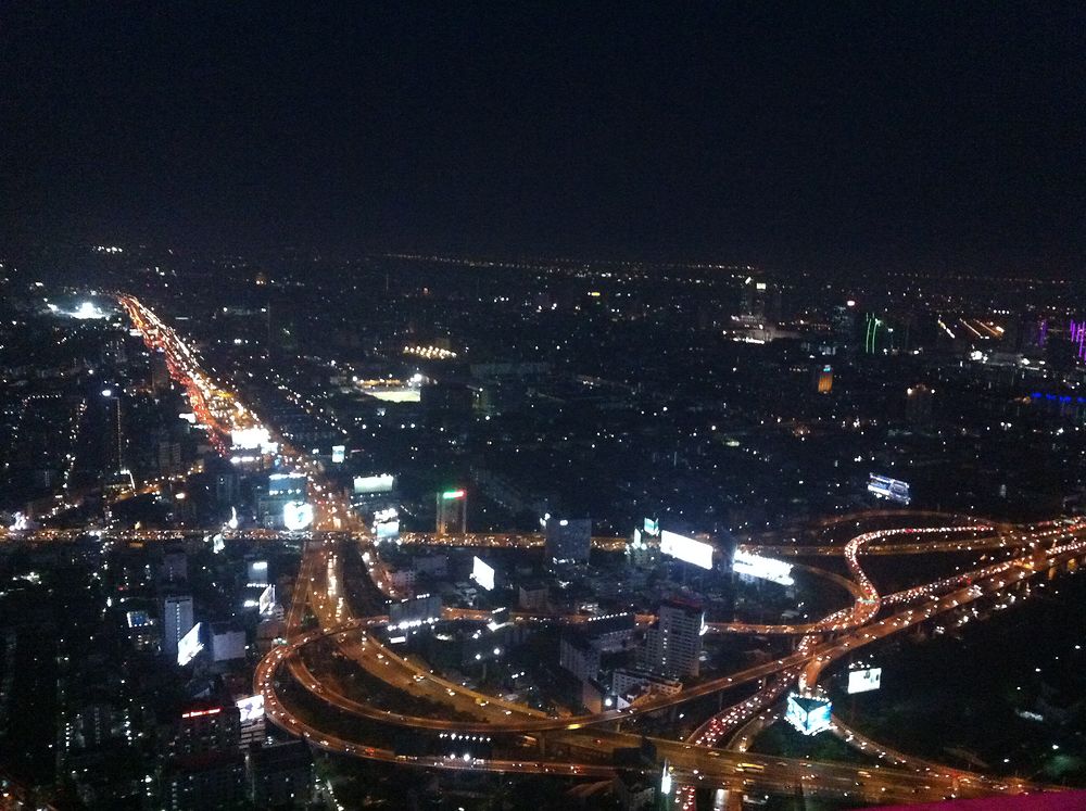 Bangkok depuis la tour Baiyoke II