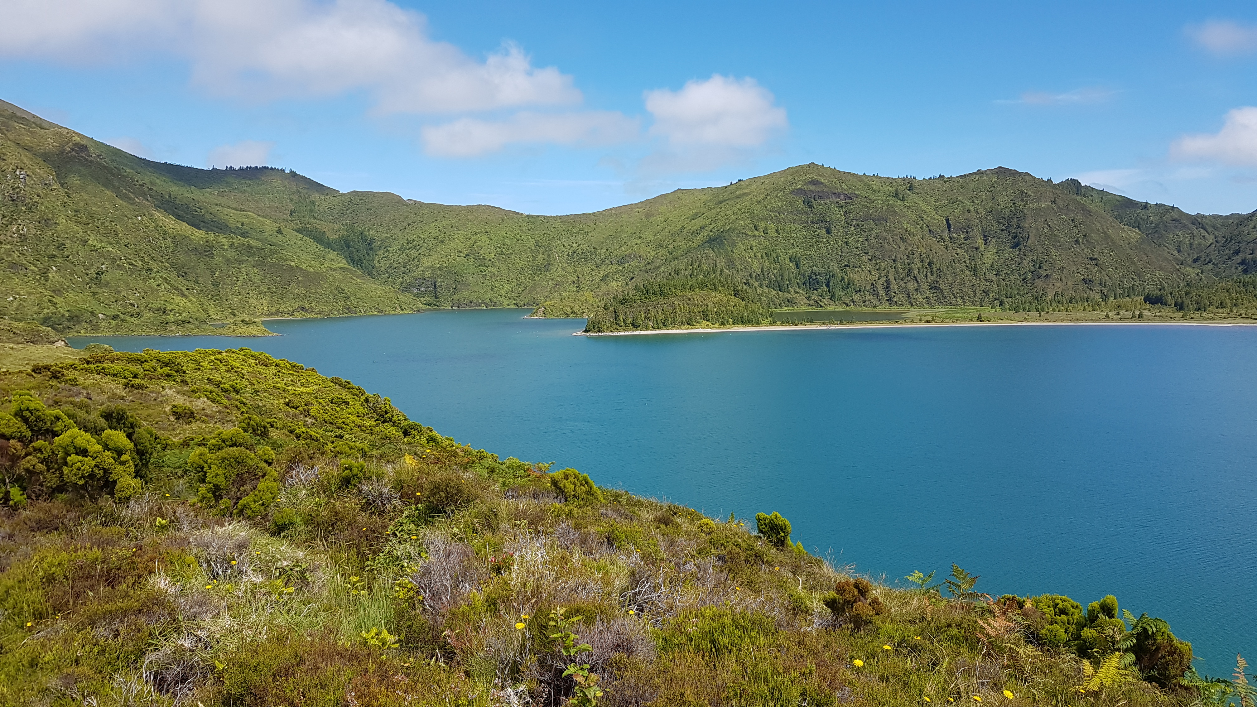 Lagao do fogo depuis le sud Lagao do fogo depuis le sud