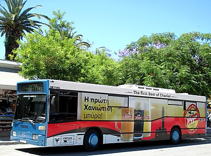 Transport public en Crète (bus)
