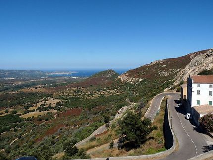 Route sinueuse de Corse