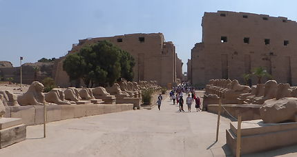 Entrée du temple de Karnak