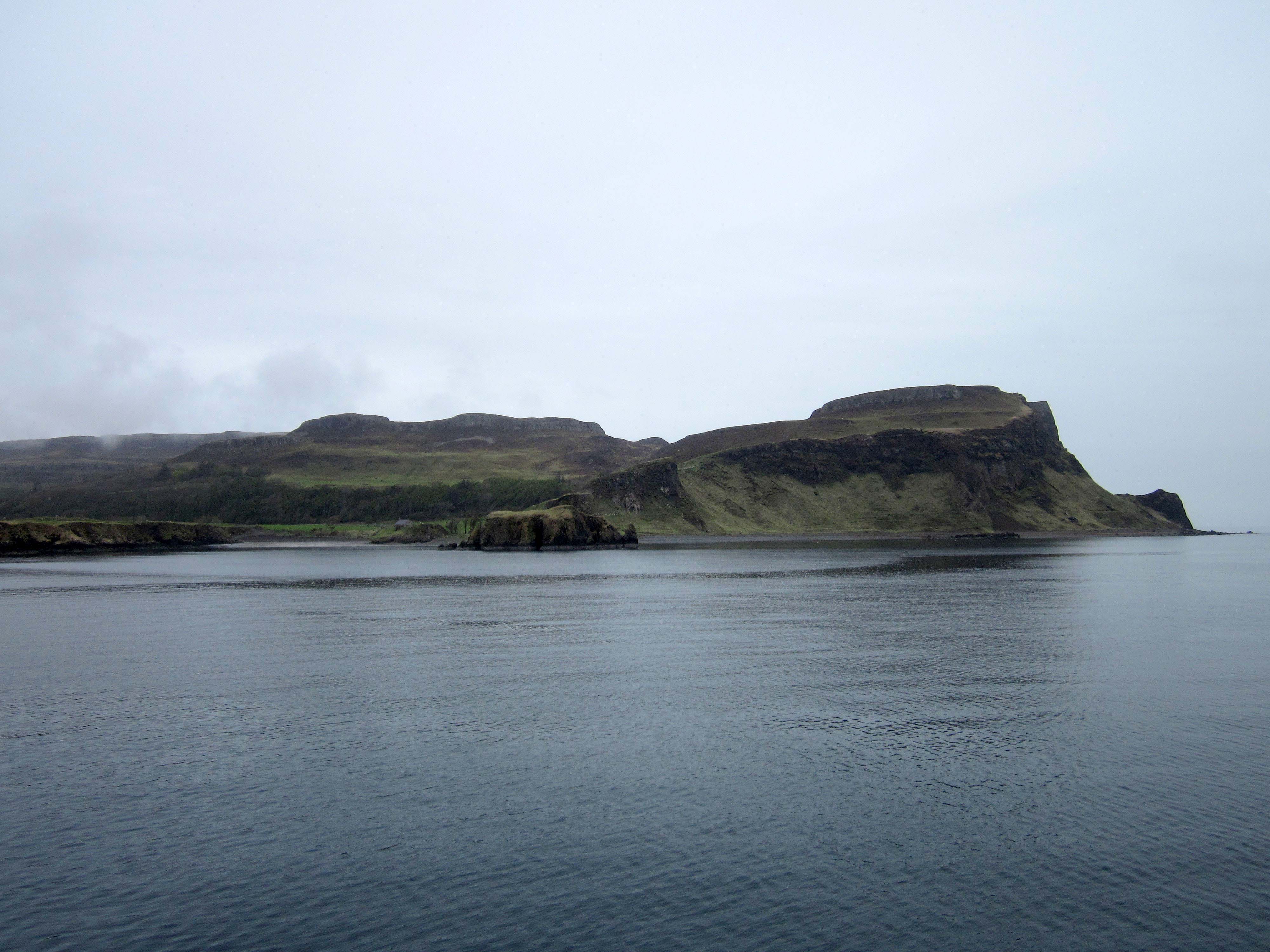 Arrivée dans l'île de Canna Arrivée dans l'île de Canna