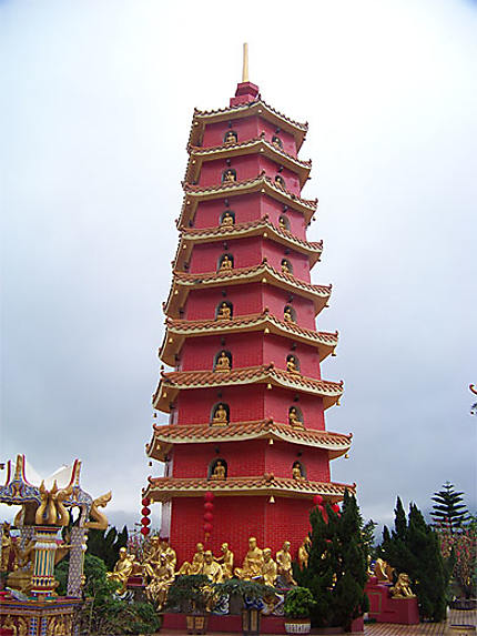 Pagode du Temple des 10 000 boudhas