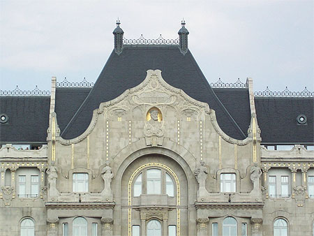Façade du Palais Gresham : détail Façade du Palais Gresham : détail