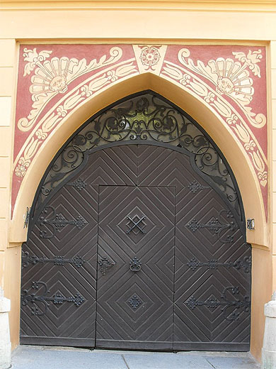 Thurzov Dom : porte d'entrée Thurzov Dom : porte d'entrée