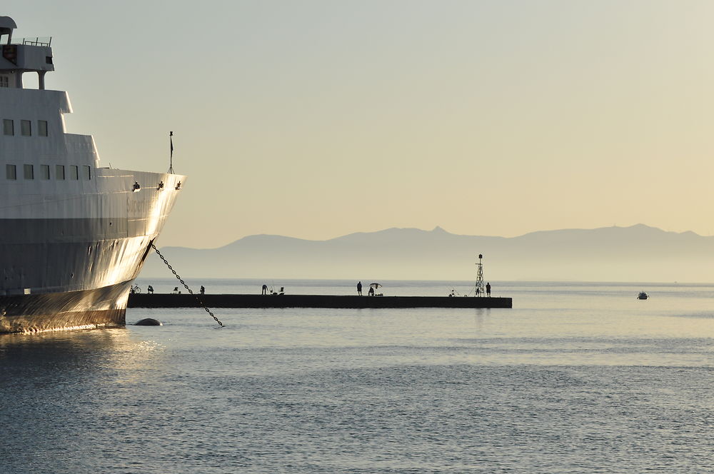 Départ vers les îles