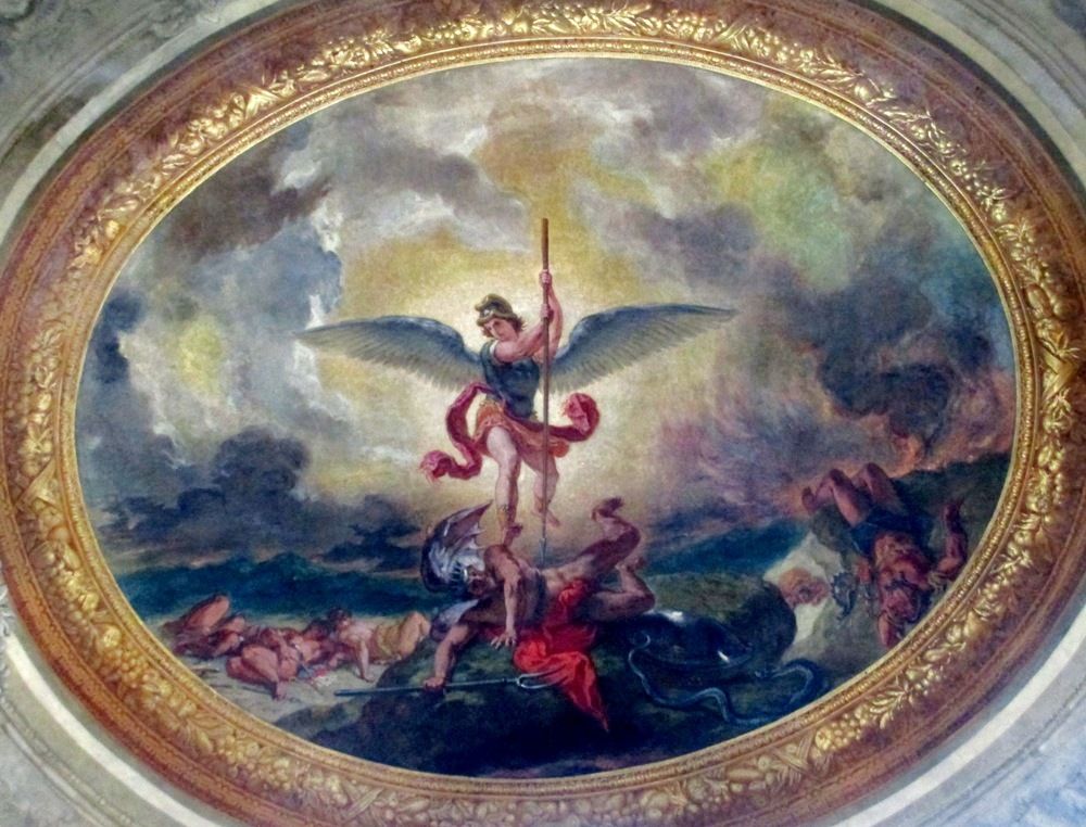 Saint Michel terrassant le dragon