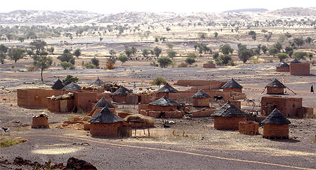 Village aux environs de Bani Village aux environs de Bani