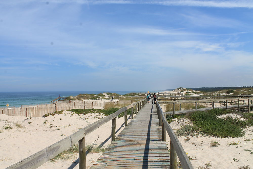 Plage Furadouro sud de Porto