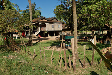 Ferme dans la campagne de Kampot