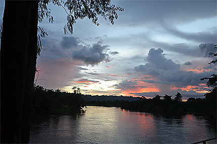Vue sur la rivière kwai