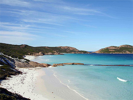 Plage de Lucky Bay Plage de Lucky Bay