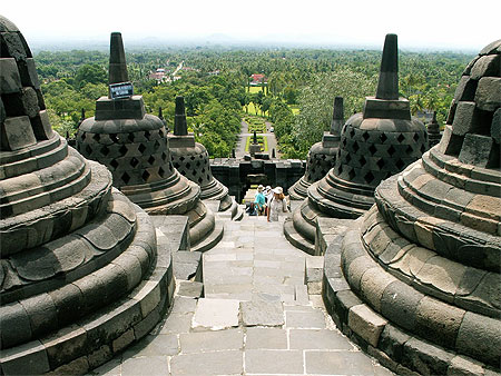 Monument bouddhique de Borobudur Temples Borobudur 